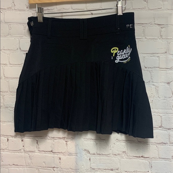 Pearly Gates Golf Tennis Black Skort Size M - Picture 7 of 7